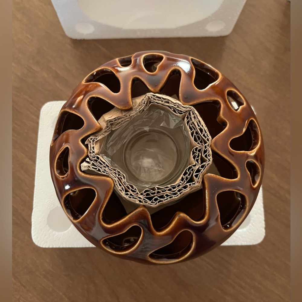 PartyLite votive candle holder + candles